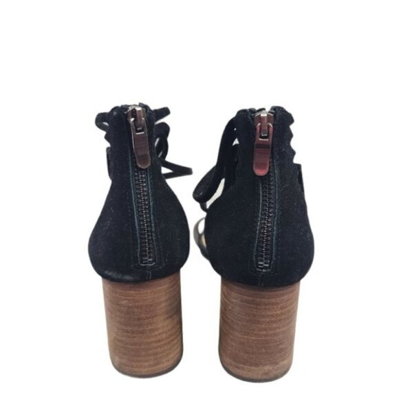 Chinese Laundry Rylan Strappy Block Heel Sandals 9.5 Black - Picture 4 of 7